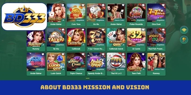 About BD333 mission and vision