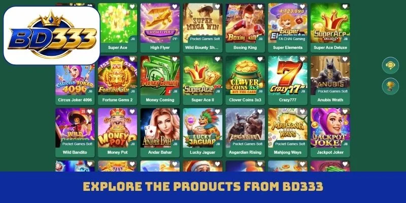 Explore the products from BD333