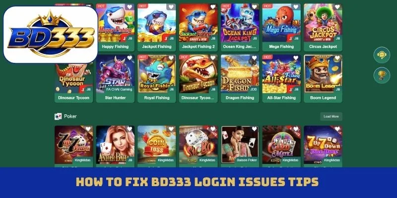 How to fix BD333 login issues tips