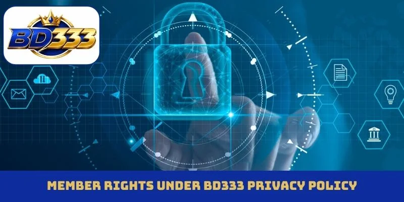 Member rights under BD333 privacy policy